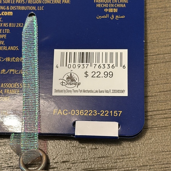 Disney World 50th Anniversary Christmas Ornament - Mickey Mouse Spinner - Picture 5 of 5